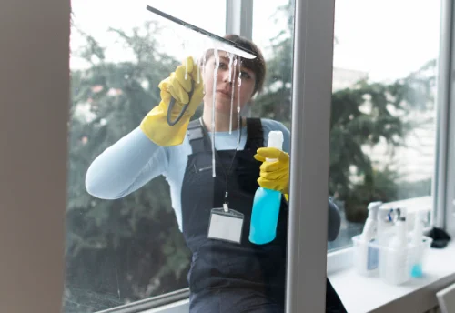 Nettoyage de vitres intérieures et extérieures à Caussens